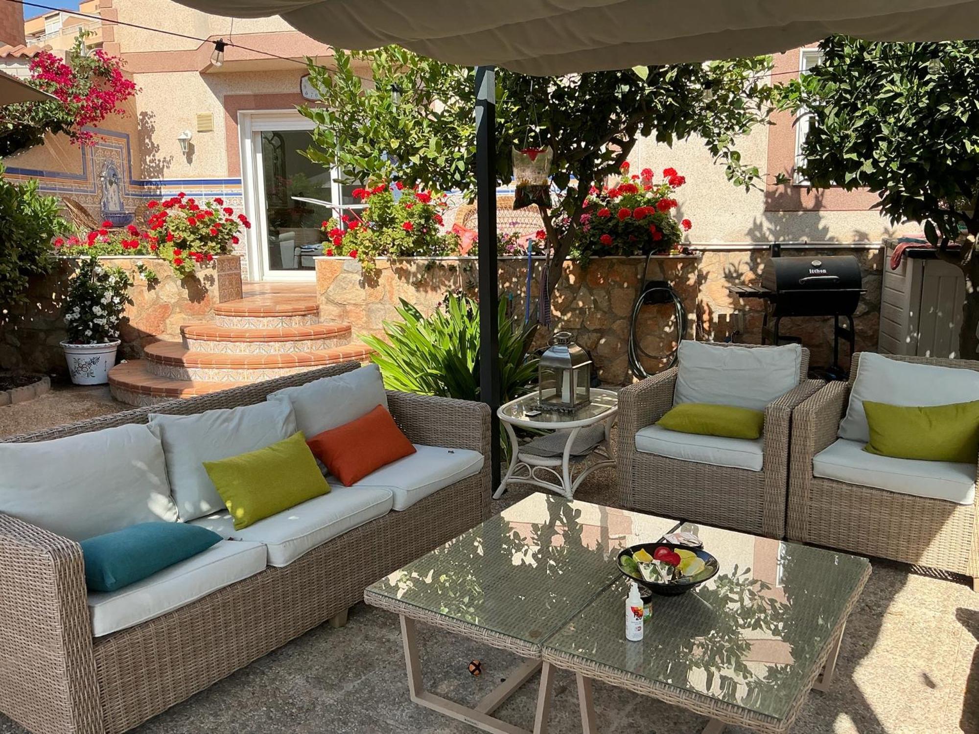 Large Villa Private Pool And Garden Near Beach Roquetas de Mar Exterior foto